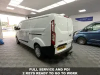 Used Ford Transit Custom 130 HP (95 kW) 2021 White Van