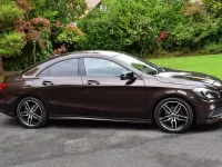 Begagnad Mercedes CLA180 AMG line 122 HK (89 kW) 2016 Brun Sedan