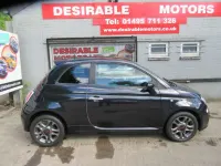 Used Fiat 500 S 69 HP (50 kW) 2014 Black Hatchback