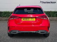 Used Mercedes A180 Executive 136 HP (100 kW) 2019 Red Hatchback