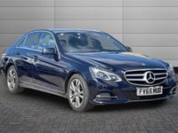 Used Mercedes E220 SE 177 HP (130 kW) 2015 Blue Sedan