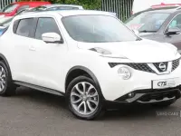 Used Nissan Juke Tekna 110 HP (80 kW) 2016 White SUV