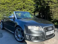 Used Audi RS4 420 HP (308 kW) 2007 Grey Cabriolet
