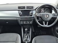 Used Skoda Fabia SE 110 HP (80 kW) 2018 Red Hatchback