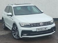 Used VW Tiguan R-line 150 HP (110 kW) 2020 White SUV