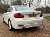 Used BMW 218 143 HP (105 kW) 2014 White Coupe
