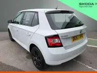 Used Skoda Fabia 108 HP (79 kW) 2017 White Hatchback