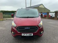 Used Ford Transit Custom Limited 130 HP (95 kW) 2021 Red Van