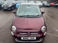 Used Fiat 500 Lounge 69 HP (50 kW) 2016 Red Hatchback