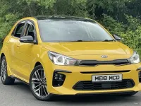 Used Kia Rio GT-Line 2019 Yellow Hatchback