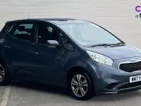 Used Kia Venga 89 HP (65 kW) 2017 Blue Hatchback