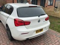 Used BMW 118 Sport Line 150 HP (110 kW) 2017 White Hatchback