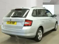 Used Skoda Fabia SE 95 HP (69 kW) 2018 Silver Estate