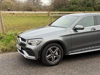 Used Mercedes GLC220 AMG line 194 HP (142 kW) 2019 Grey Coupe
