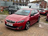 Used Peugeot 308 GT-line 2016 Red Hatchback