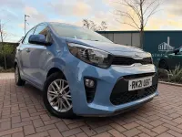 Used Kia Picanto 67 HP (49 kW) 2021 Blue Hatchback