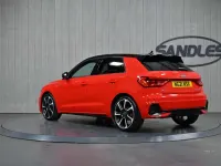 Used Audi A1 Sportback Black Edition 110 HP (80 kW) 2021 Red Hatchback