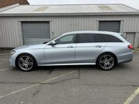 Used Mercedes E220 AMG line 194 HP (142 kW) 2018 Silver Estate