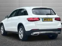 Used Mercedes GLC220 168 HP (123 kW) 2019 Polar white SUV