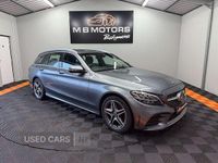 Used Mercedes C220 AMG line 194 HP (142 kW) 2019 Grey Estate