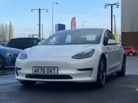 Used Tesla Model 3 Long Range AWD 366 kW (498 HP) 2020 White Sedan