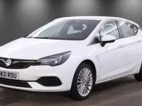 Used Vauxhall Astra Elite 145 HP (106 kW) 2021 White Hatchback