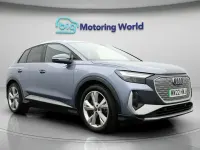 Used Audi Q4 e-tron S-Line 150 kW (204 HP) 2022 Blue SUV