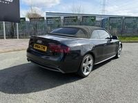 Used Audi A5 Cabriolet S-Line 2014 Black Cabriolet