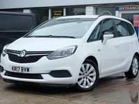Used Vauxhall Zafira Tourer Design Edition 138 HP (101 kW) 2017 White MPV