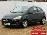 Used Vauxhall Corsa 90 HP (66 kW) 2018 Black Hatchback