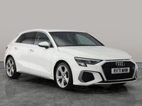 Used Audi A3 Sportback S-Line 110 HP (80 kW) 2021 White Hatchback