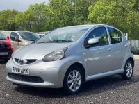 Used Toyota Aygo Platinum 67 HP (49 kW) 2008 Silver Hatchback
