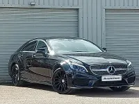 Used Mercedes CLS220 AMG line 177 HP (130 kW) 2017 Black Coupe