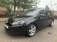 Used VW Golf VII S 2012 Black Hatchback