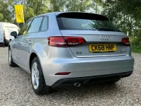 Used Audi A3 Sportback 116 HP (85 kW) 2018 Silver Hatchback