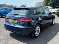 Used Audi A3 116 HP (85 kW) 2019 Blue Sedan