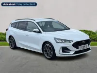 Used Ford Focus ST-Line X 2025 White Estate