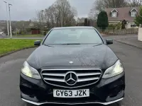 Begagnad Mercedes E220 AMG 170 HK (125 kW) 2014 Svart Sedan