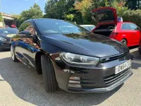 Used VW Scirocco R-line 2015 Black Coupe