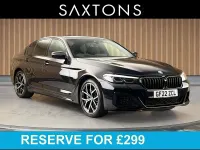 Used BMW 530e M Sport 2022 Black Sedan
