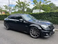 Used Mercedes C63 AMG AMG 2010 Black Sedan