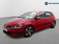 Begagnad VW Golf VII GTI 2019 Röd Halvkombi