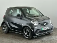 Used Smart ForTwo Electric Drive Premium 60 kW (82 HP) 2018 Black Coupe