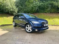 Used Audi Q7 S-Line 245 HP (180 kW) 2011 Blue SUV