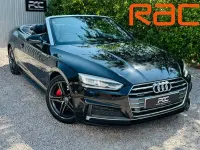 Used Audi A5 Cabriolet S-Line 252 HP (185 kW) 2018 Black Cabriolet