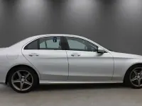 Begagnad Mercedes C250 AMG line 204 HK (150 kW) 2017 Silver Sedan