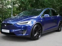 Used Tesla Model X Performance 573 kW (780 HP) 2020 Blue SUV