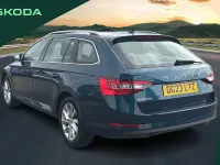 Used Skoda Superb SE 160 HP (117 kW) 2023 Blue Estate