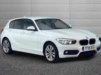 Used BMW 118 Sport Line 136 HP (100 kW) 2018 White Hatchback