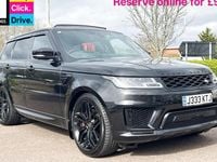 Used Land Rover Range Rover Sport Autobiography Dynamic 525 HP (386 kW) 2019 Black SUV